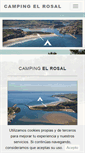 Mobile Screenshot of campingelrosal.com